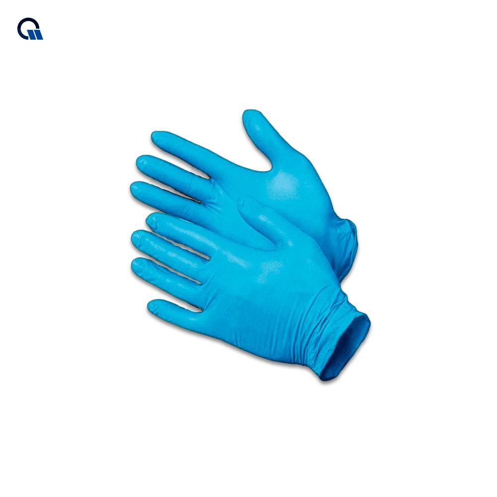Guantes Nitrilo L, azul CAJA x 100, guantes